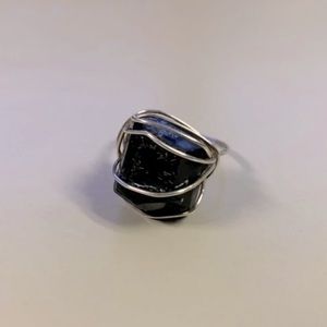 Black Tourmaline Ring